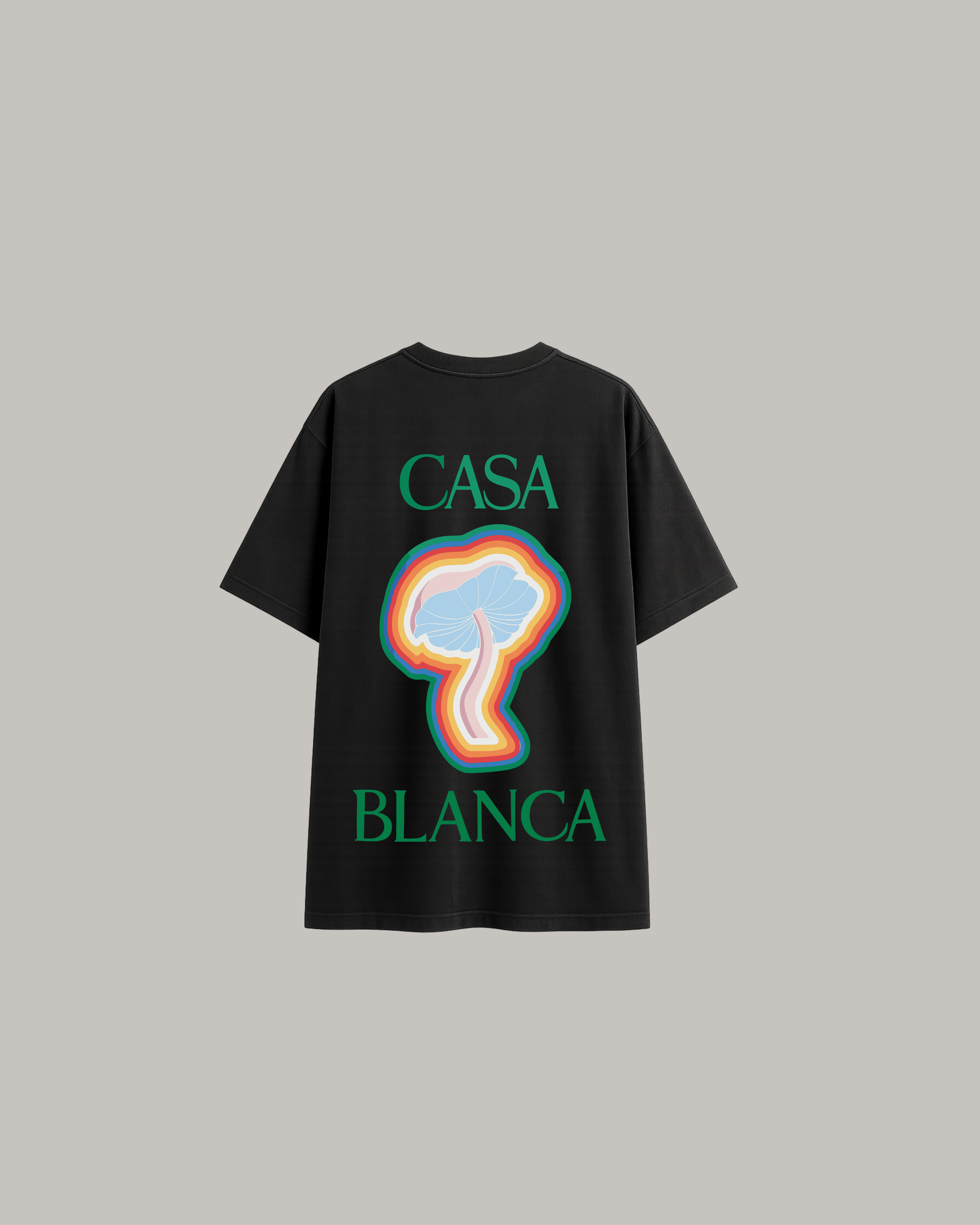 CAMISETA CASA BLANCA Fungus Black